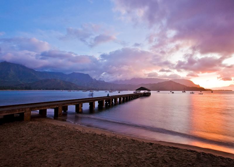 Hanalei Pier in Kauai