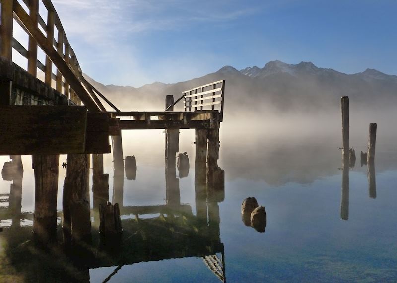 Kinloch jetty, Glenorchy, New Zealand