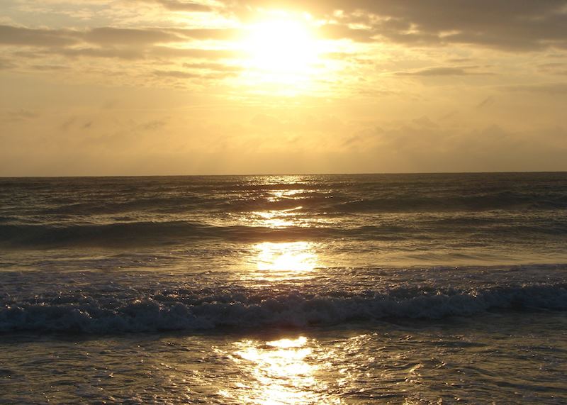 Sunset, Tulum, Mexico