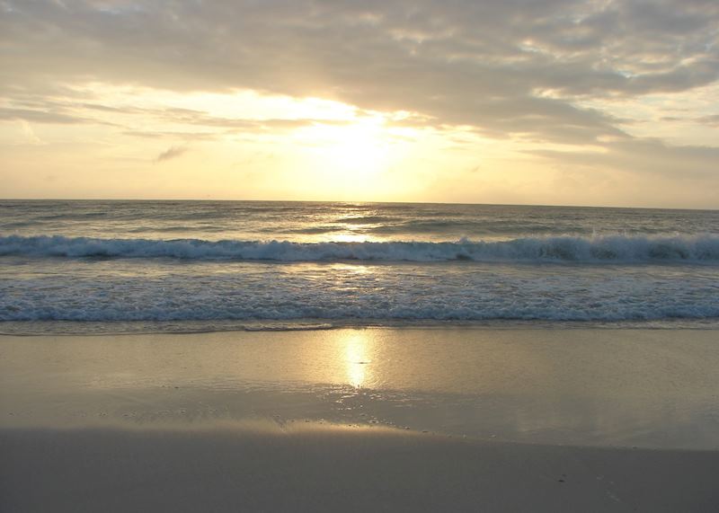 Sunset, Tulum Beach, Mexico