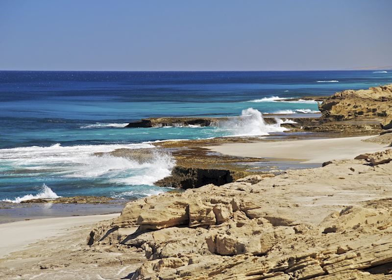 The coast at Kalbarri National Park