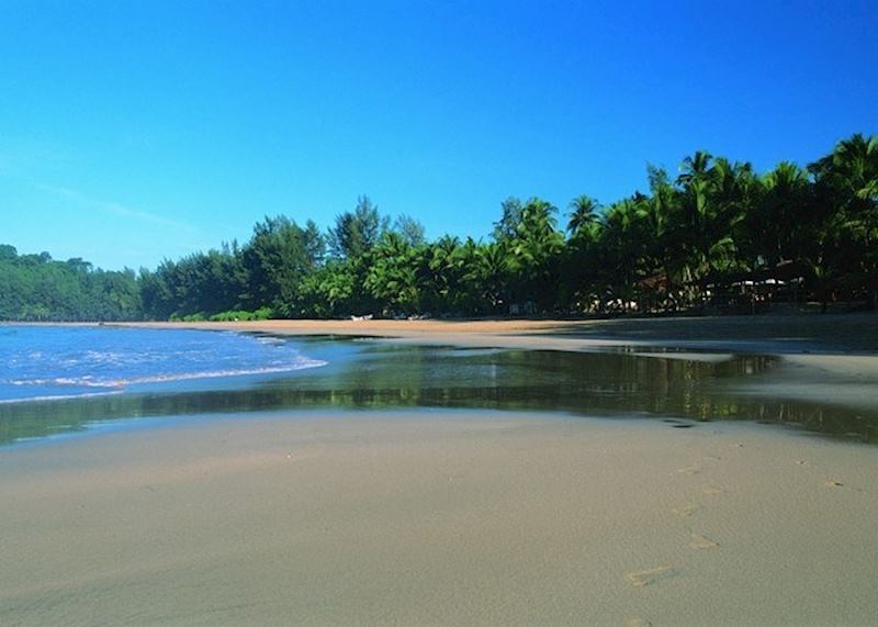 One of the beaches at Ngapali, Burma (Myanmar)