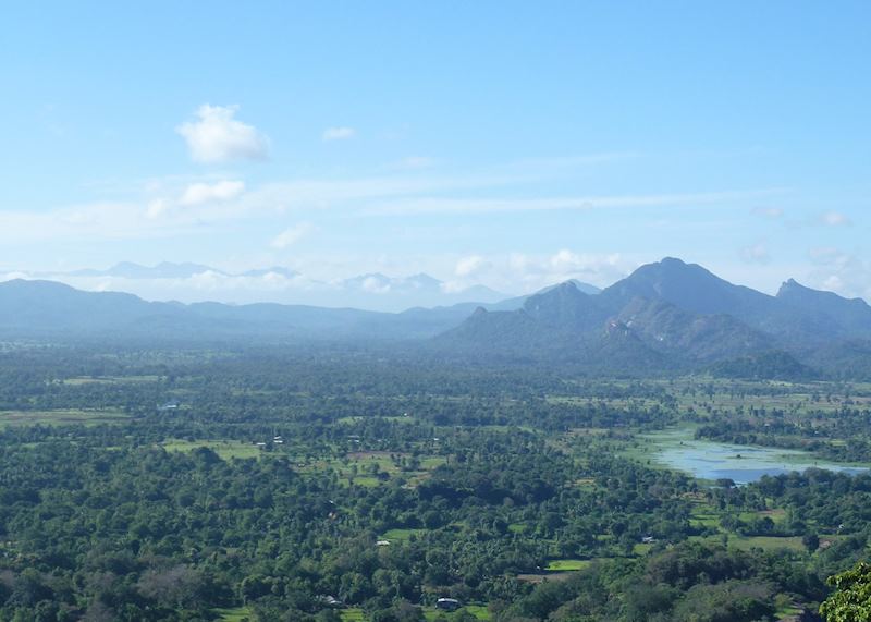 The view from Sigiriya