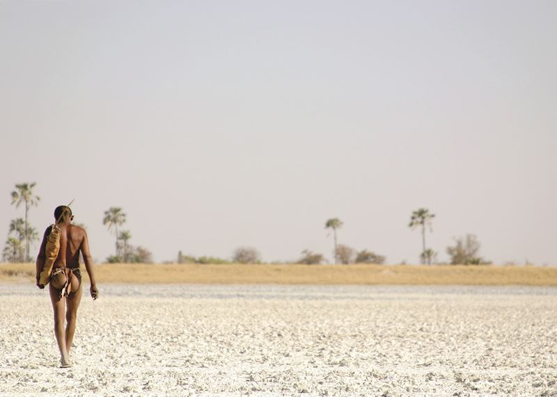 Walk with the San Bushmen, Makgadikgadi Pans