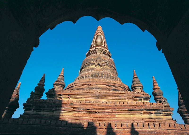 One of the many temples at Bagan, Burma (Myanmar)