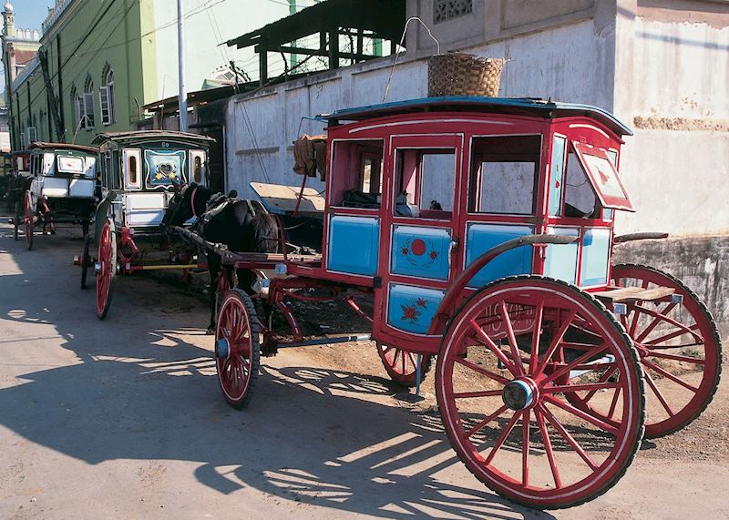 Local Transport in Pyin U Lwin, Burma (Myanmar)