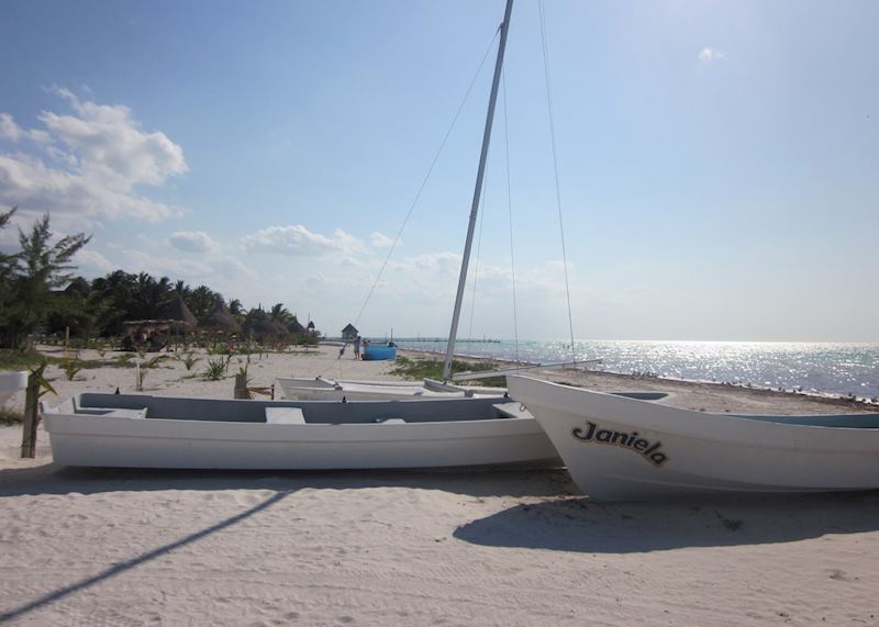 Beach on Isla Holbox, Mexico