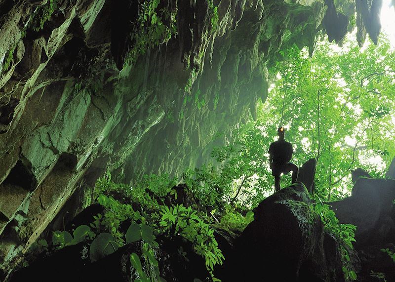 Entrance to Wind Cave, Mulu National Park, Sarawak