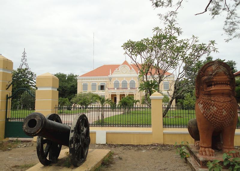 Quiet colonial streets, Battambang