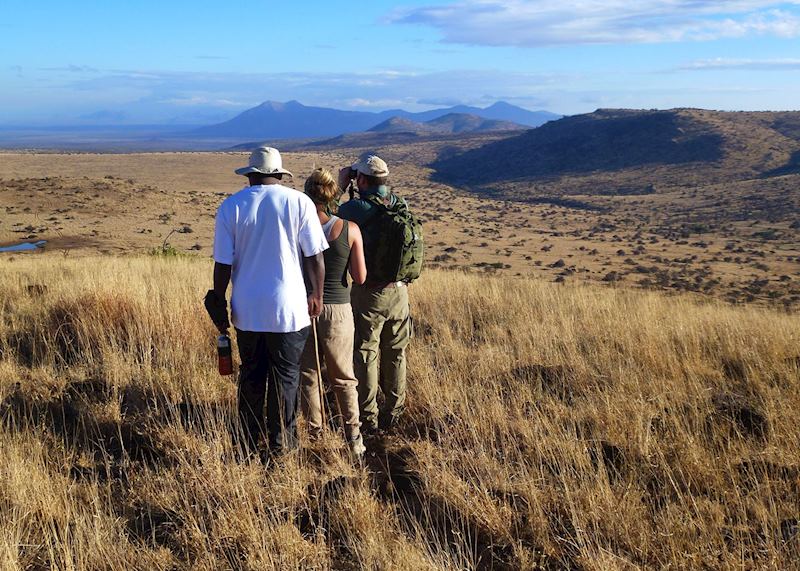 Walking safari, Lewa Wilderness