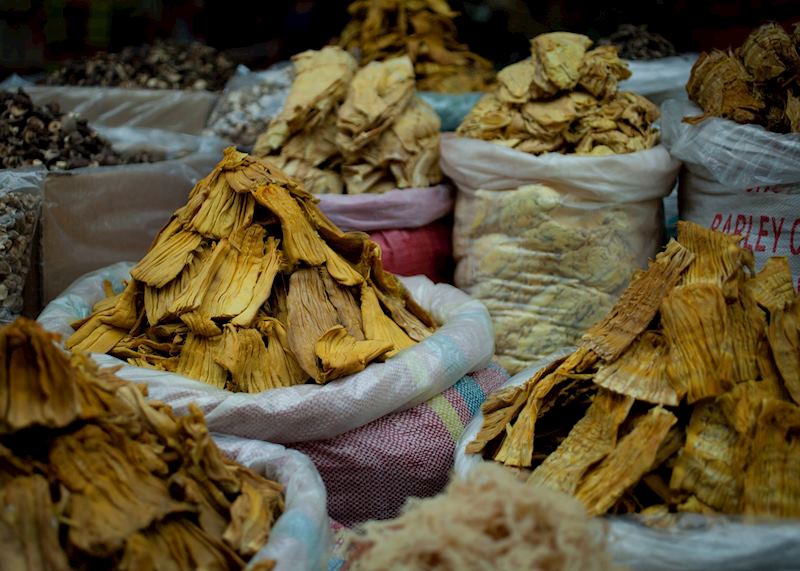 Market in Saigon, Vietnam