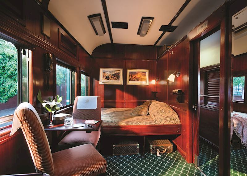 Deluxe cabin, Rovos Rail
