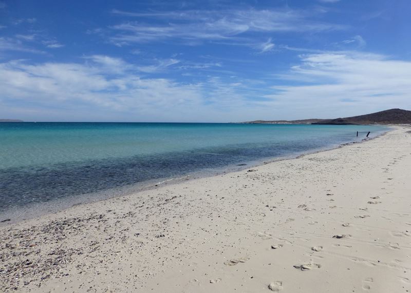 Tecolote beach, La Paz