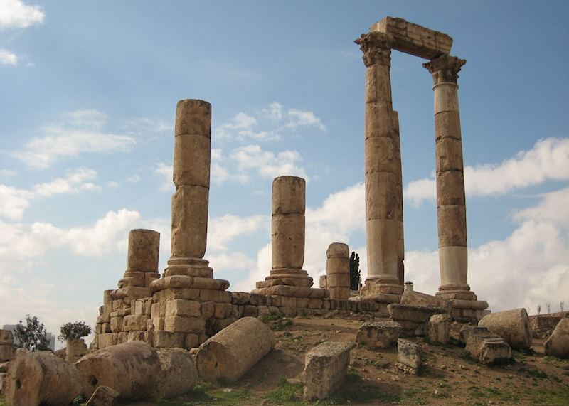 Temple of Hercules at the Citadel, Amman