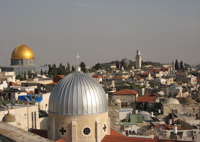 View of Jerusalem from the Austrian Hospice