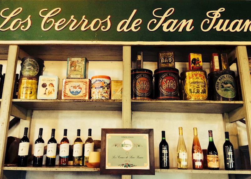 Uruguayan wine store