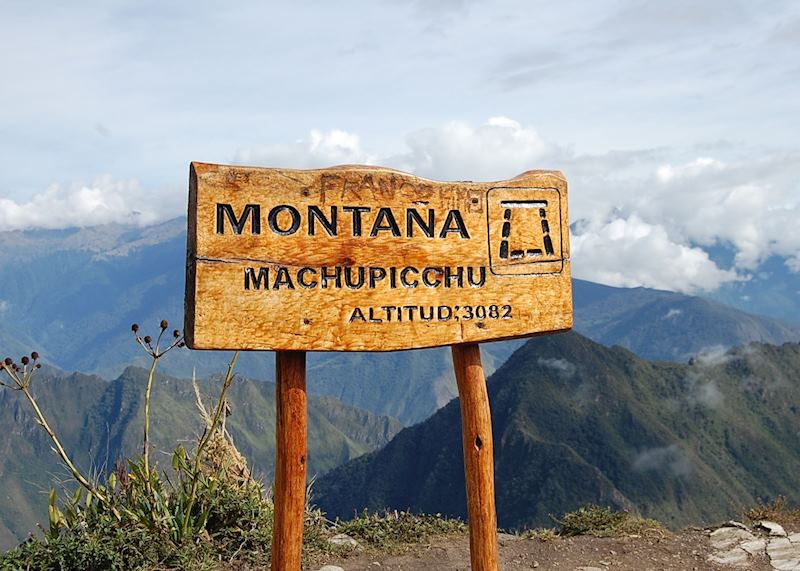 Machu Picchu mountain, Machu Picchu