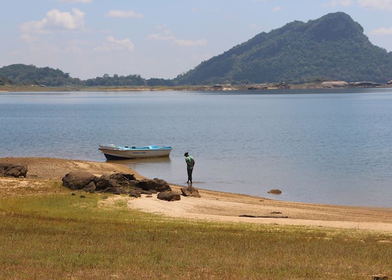 Boat ride in Gal Oya National Park