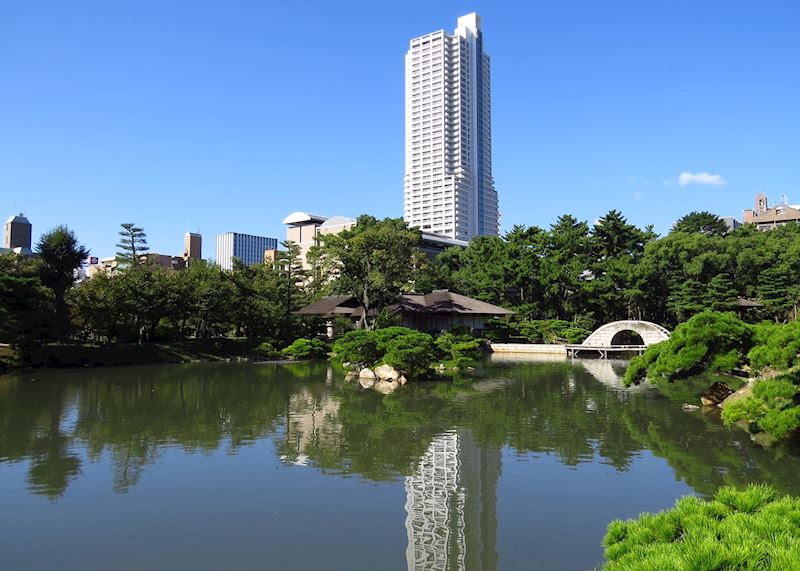 Shukkeien Garden, Hiroshima, Japan