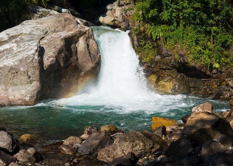 Waterfall in the Annapurnas
