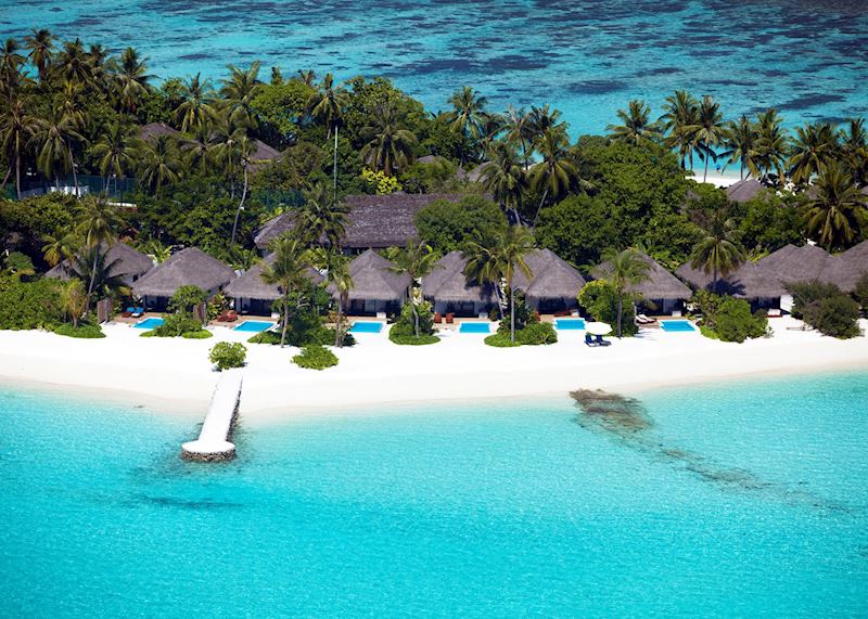 Beach villas with pool, Niva Velassaru Maldives