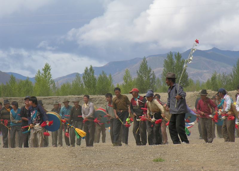 Celebrations, Gyantse to Shigatse