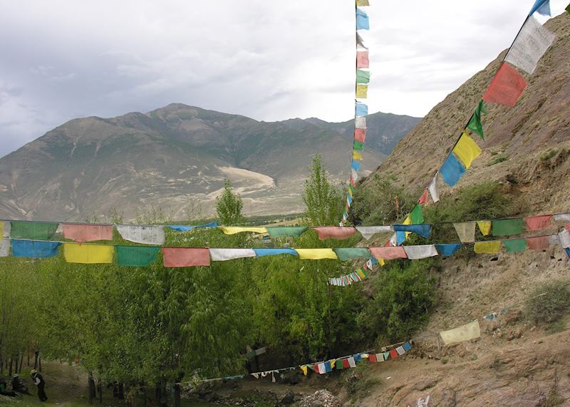 Tsetang prayer flags