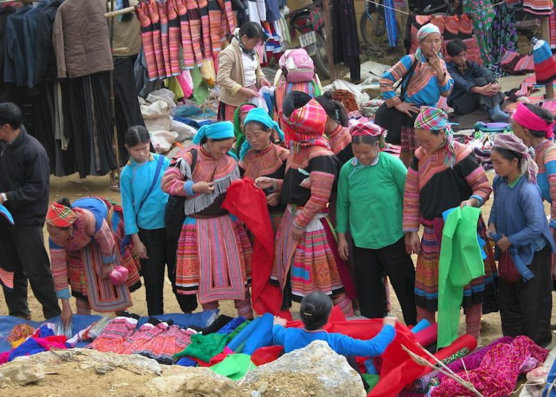Lung Khau Nhin Thursday Market, near Sapa, Vietnam