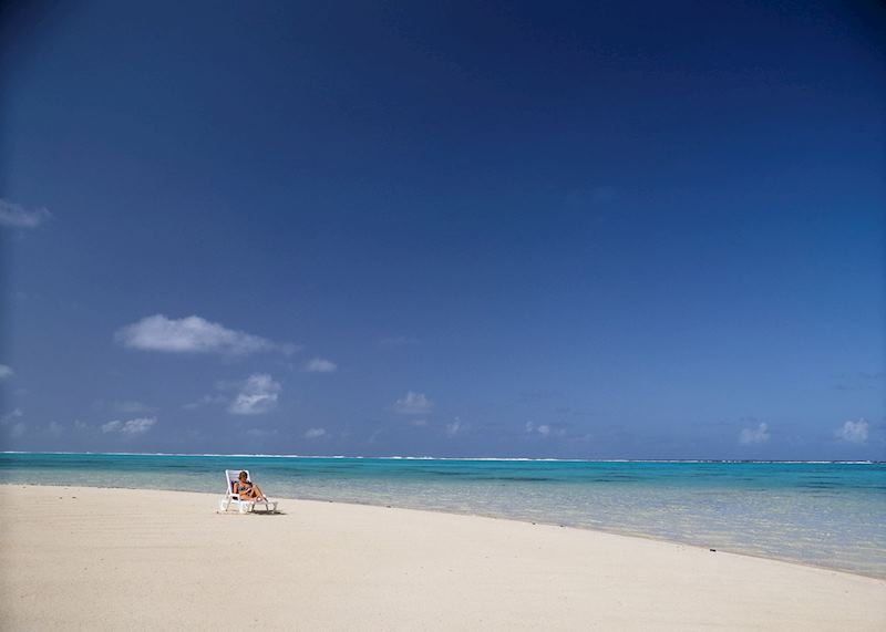 A quiet spot on Aitutaki