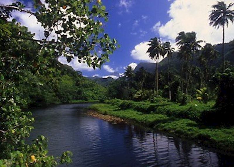 River on Tahiti