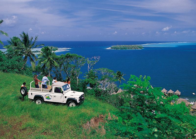 Views over Raiatea