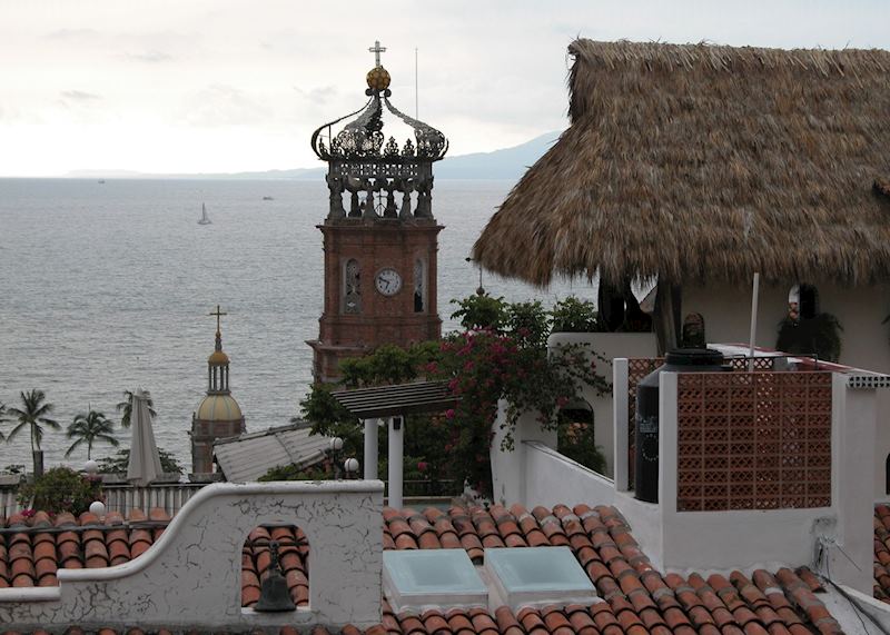 The rooftops of Puerto Vallarta, Mexico