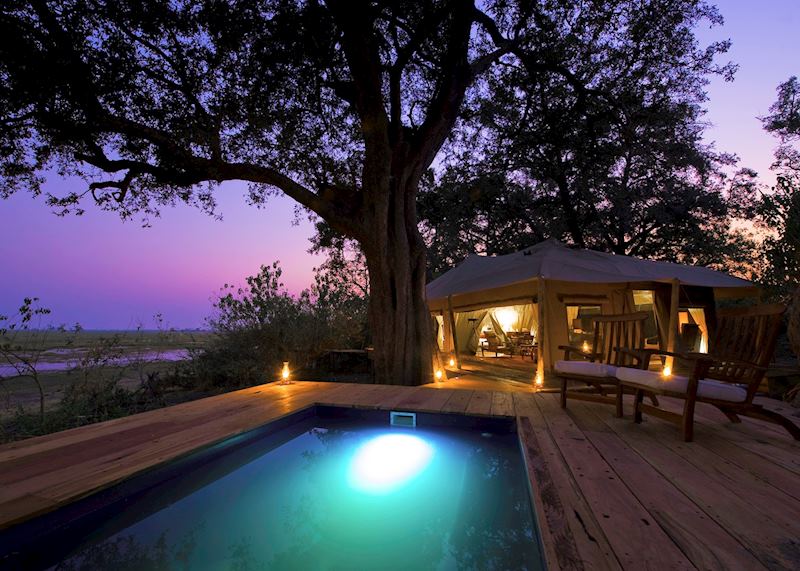 Zarafa Camp pool