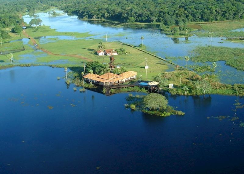 Baiazinha Lodge, Pousada Caiman