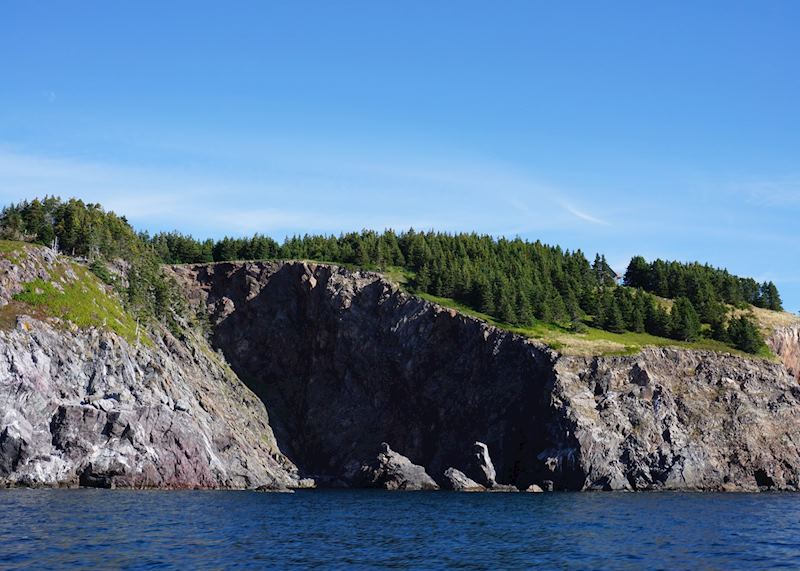 Coastline of Ingonish, Nova Scotia