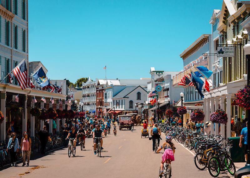 Downtown Mackinac Island
