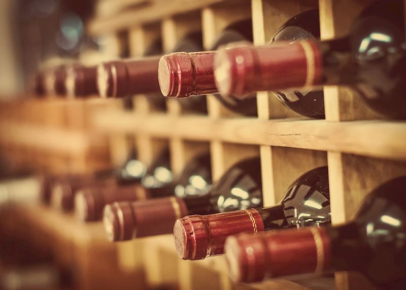 Stored red wines, France