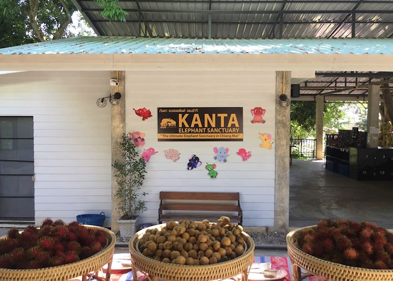 Kanta Elephant Sanctuary entrance