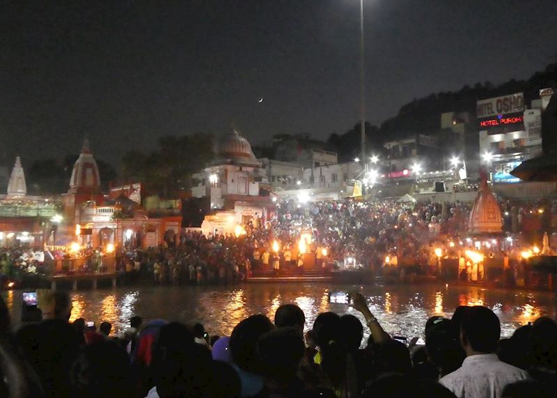Sunset Aarti at Haridwar