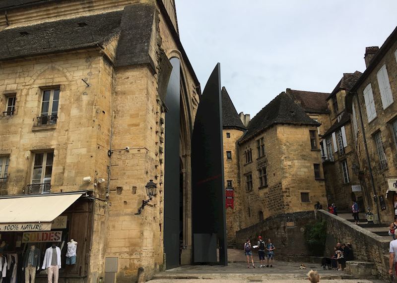 Saint-Marie church and covered market, Sarlat-la-Canéda