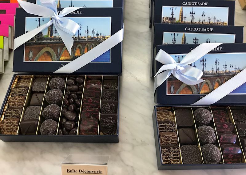 Chocolate delicacies, Bordeaux