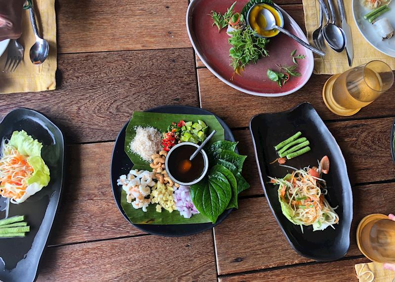 Koh Samui Six Senses dining