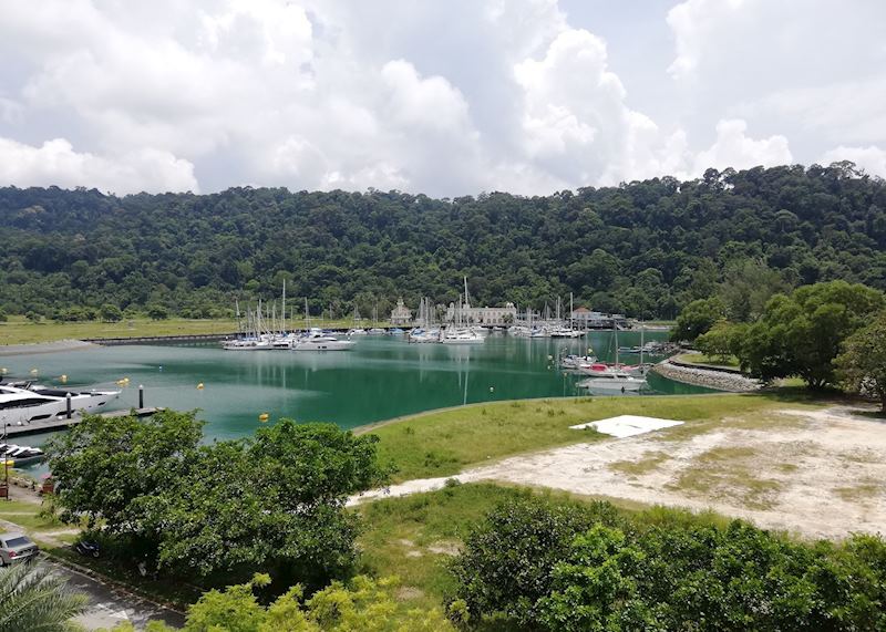 Telaga Harbour Marina in Langkawi