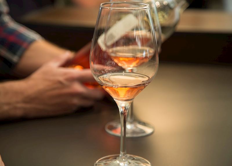 Wine tasting