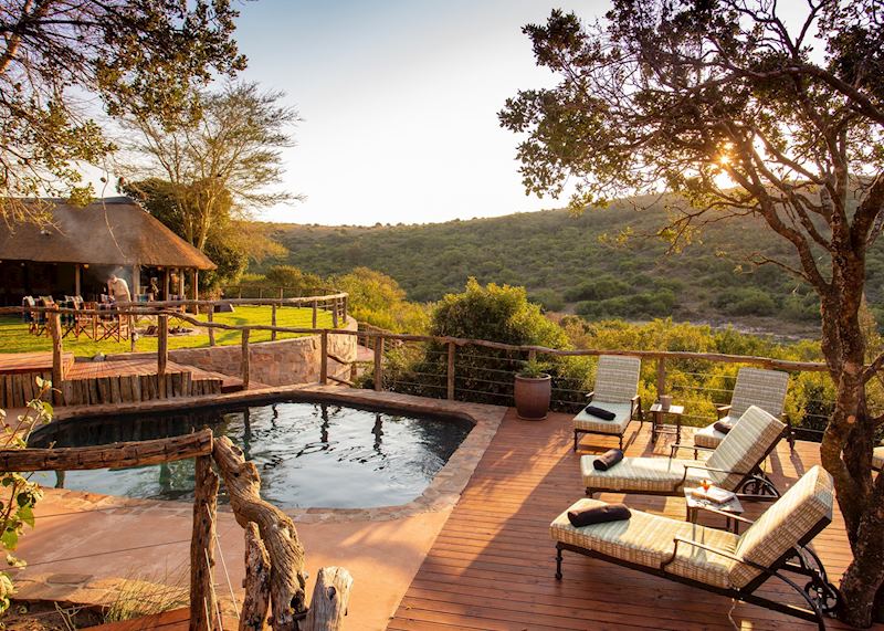 Lalibela Game Reserve - Marks Camp, pool area