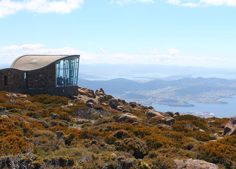 View from Mt Wellington, Hobart 