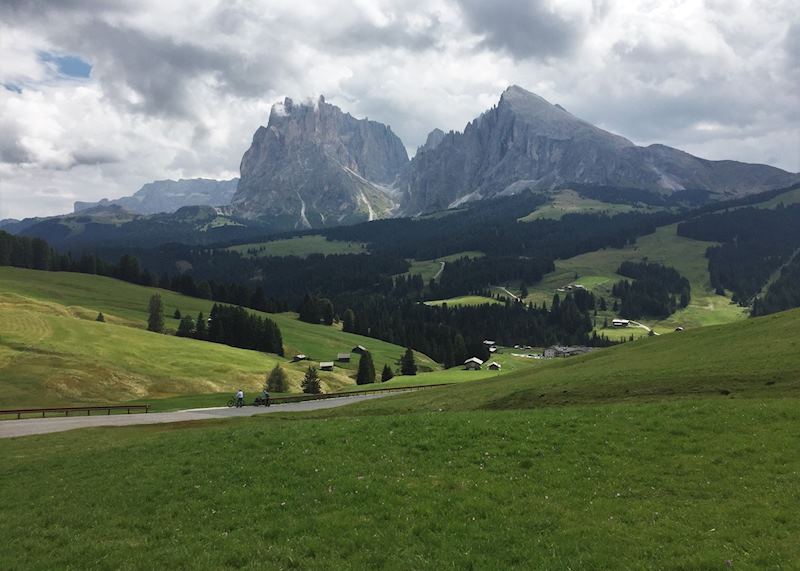 Views across Alpe di Siusi, Dolomites