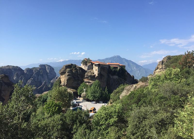 View of Grand Meteora Monastery, Meteora