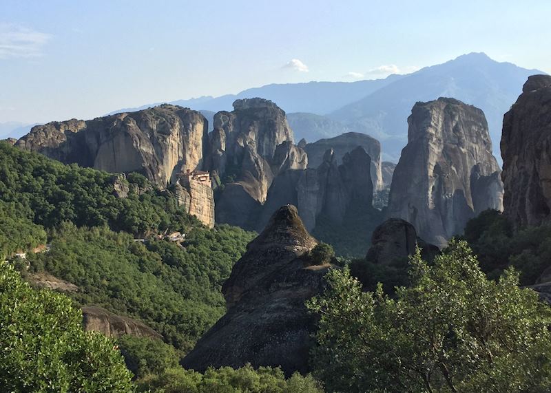 View of monastery, Meteora