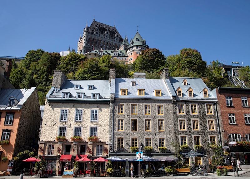 View from low city, Québec City